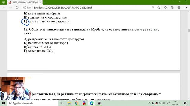 Решаване на Матурата по Биология и Здравно Образование от Август 2020 смотреть онлайн