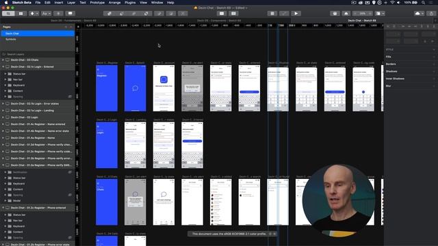 Sketch 69 Beta Color Variables, Component View and & Insert Window смотреть онлайн