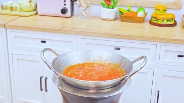 Processing Seafood 🔥 Miniature  Fish Soup | Satisfying Mini Seafood Recipe By Yummy Bakery Cooking