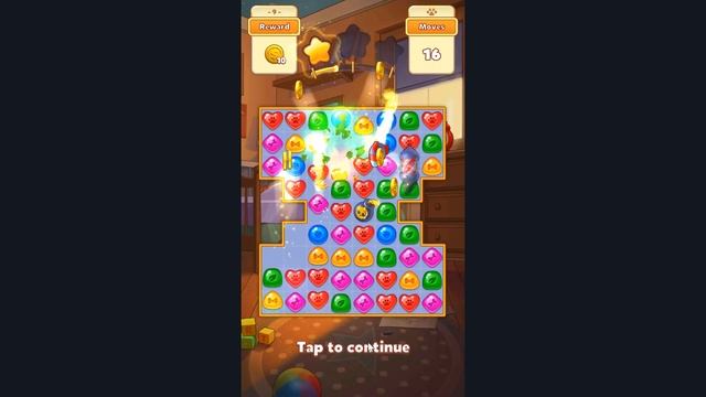 Super Pug Story Match 3 puzzle Level 1 - 15 Gameplay смотреть онлайн