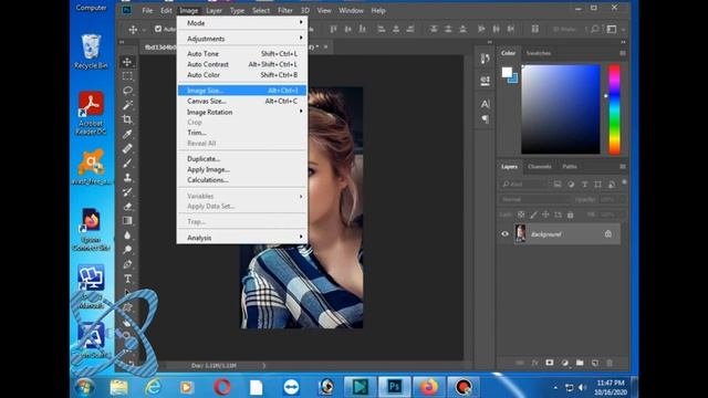 How to resize picture in Adobe Photoshop 2020 latest video смотреть онлайн