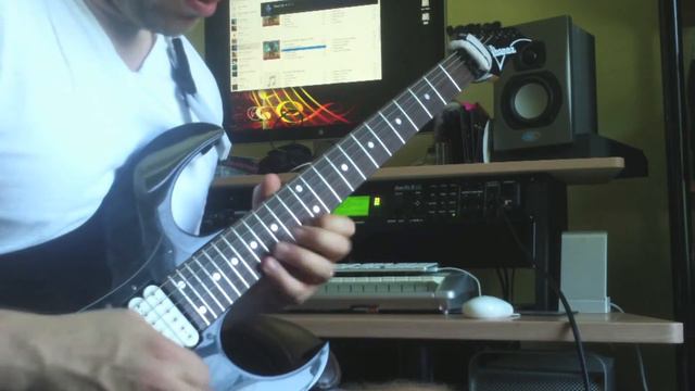 Steve Vai's 'The Animal' Jam Axe Fx Xl Ibanez Rg 550 Dimarzio P/U's смотреть онлайн