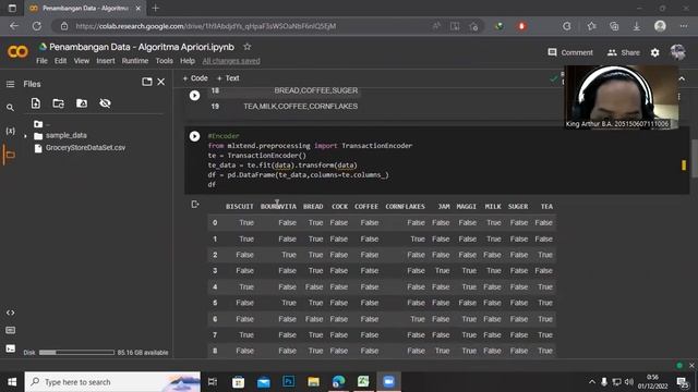 Algoritma Apriori Menggunakan Python - Data Mining смотреть онлайн