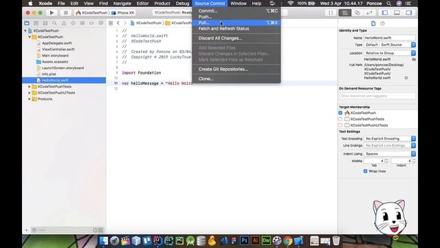 Git & Version Control - Pull:Update Project XCode in Github смотреть онлайн