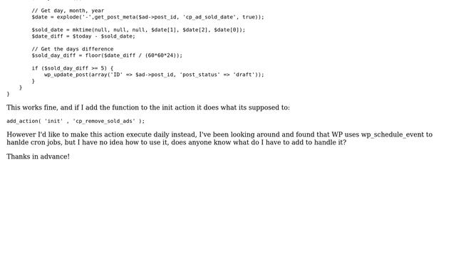 Wordpress: Create cron job without a plugin? смотреть онлайн