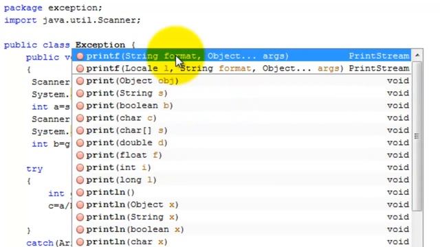 Java Exception In Netbeans смотреть онлайн