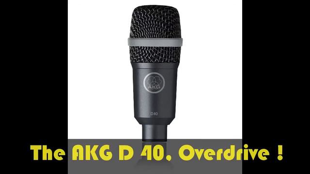 AKG D40 (or D 40) Vs Audio Technica Mb2k (A quick comparison and review) смотреть онлайн