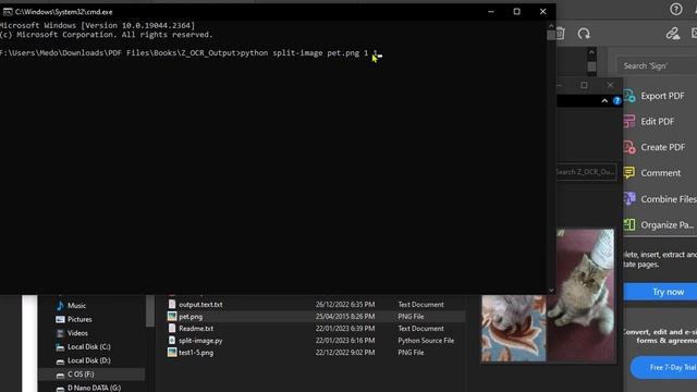 Split Images using Python | فصل الصور عن طريق برمجة بايثون смотреть онлайн