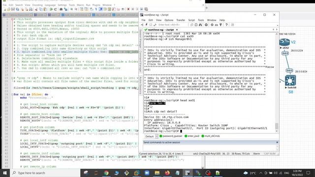 'Pretty printing' Cisco's show cdp neighbor output; Output as csv смотреть онлайн