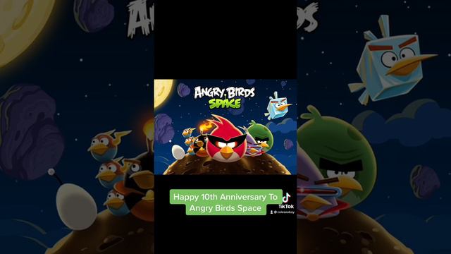 Happy 10th Anniversary To Angry Birds Space смотреть онлайн