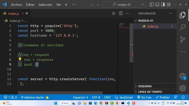 Introducción completa a nodejs смотреть онлайн