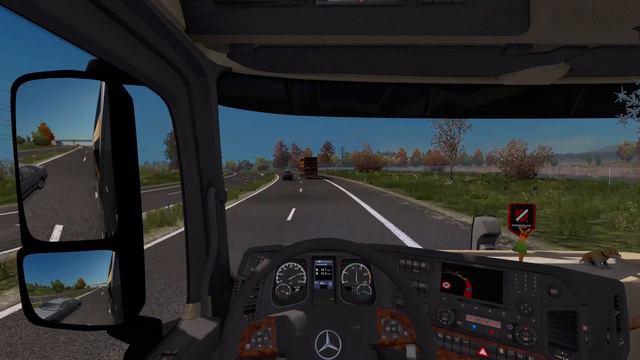 Euro Truck Sim 2 - #300 - Mercedes Benz Actros MP4 [Early Autumn Mod & ProMODS 2.11 - Scandianvia] смотреть онлайн