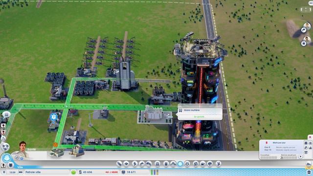 Simcity - 14 - Petrolleville a un train ! смотреть онлайн