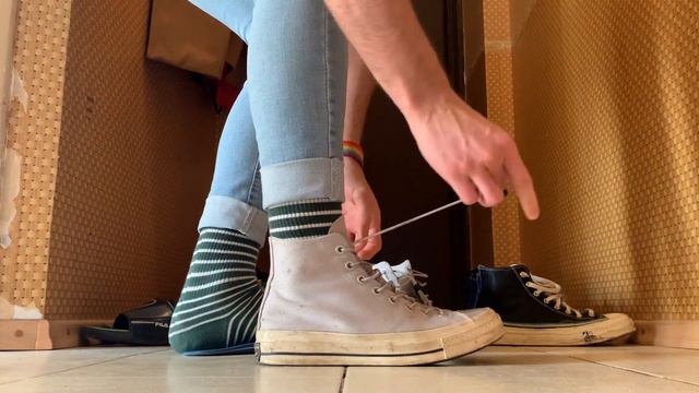 Как обуть Converse смотреть онлайн