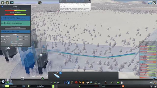 how to make a waterfall in city's skylines смотреть онлайн