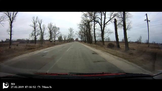 Дорога между с. Рожны и с. Пуховка смотреть онлайн