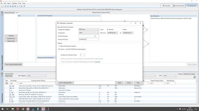 Autocad Plant 3D - Custom Diaphragm Valve смотреть онлайн