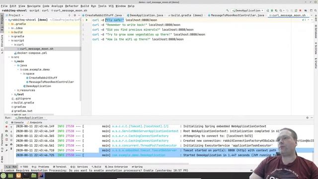 RabbitMQ Enable plugins Shovel Plugin Spring Boot application смотреть онлайн