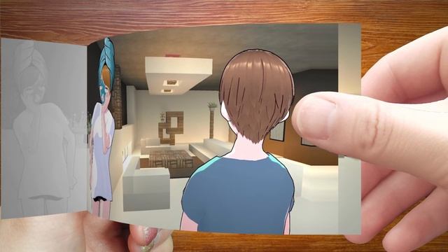 OOPS!!! Alex. Minecraft Anime Animation (Part 12) | Flip Book | Visual Art смотреть онлайн