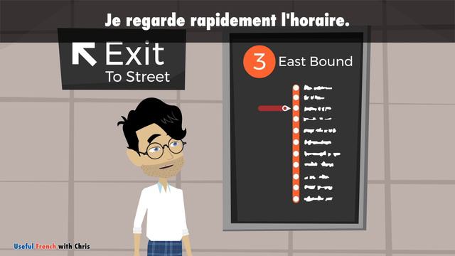 Learn Useful French: Dans le métro - Taking the Subway смотреть онлайн