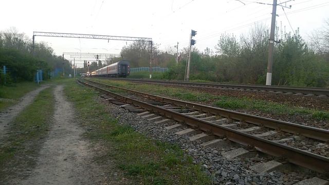 Встреча электровозов ЭП1М смотреть онлайн