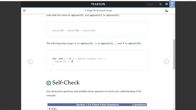 Daniel Liang Java Sections 7.1 and 7.2 смотреть онлайн