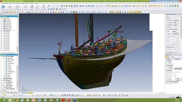 GEOMAGIC DESIGN X - Webinar Tall Ship 3D Scan Data into a CAD Model смотреть онлайн