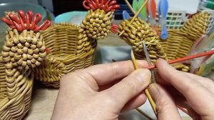 Курочка пасхальная. Простая. Часть 2.