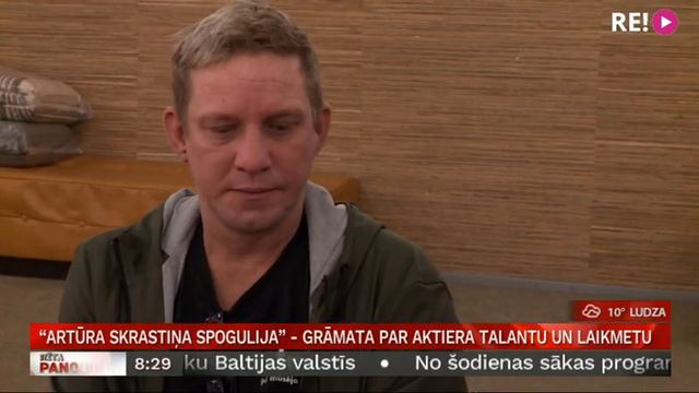 “Artūra Skrastiņa Spogulija” - grāmata par Dailes teātra aktiera talantu un laikmetu смотреть онлайн