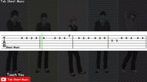 Yarichin B Club Opening - Touch You Guitar Tutorial