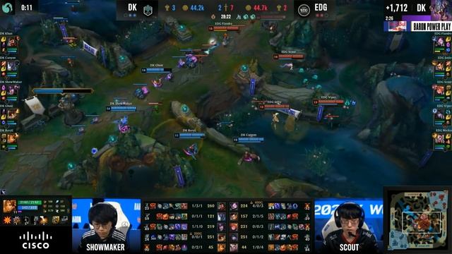 DK vs. EDG | Worlds Finals | DWG KIA vs. Edward Gaming | Game 5 (2021) смотреть онлайн