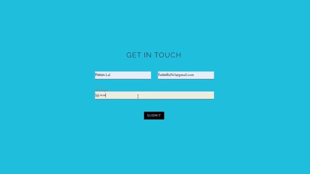 Contact Page | HTML CSS JAVASCRPIT | code will be on GIT HUB смотреть онлайн