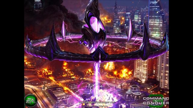 Tiberium Wars/Kane's Wrath - Scrin Mothership Quotes + Firing Sounds смотреть онлайн