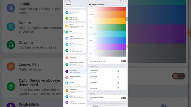 Lenovo da nasıl renkler kapatılır(iPad da yaptıkları) renkler görünmemiş çok özür dilerim смотреть онлайн