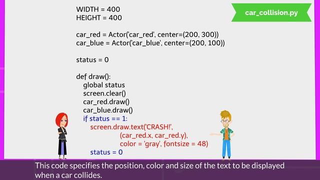5. How to Detect Collision | Chapter 10.2: Controlling Car in Pygame Zero смотреть онлайн