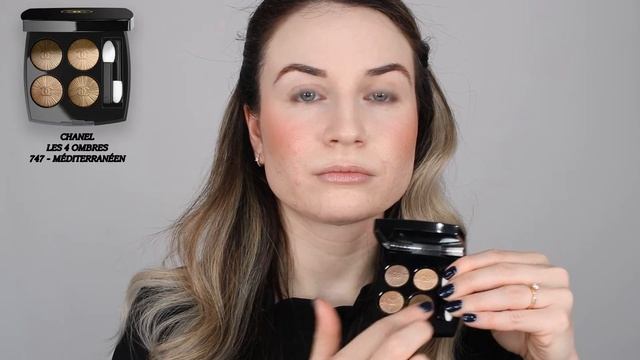 LES 4 OMBRES ~ Limited-Edition Eyeshadow by CHANEL | 747 MÉDITERRANÉEN | First Impression смотреть онлайн