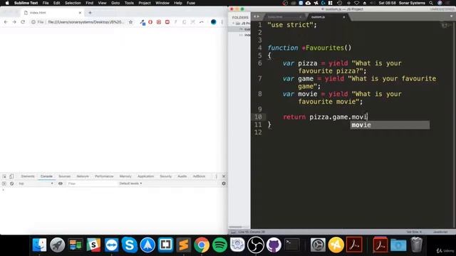 063 Generator Functions смотреть онлайн