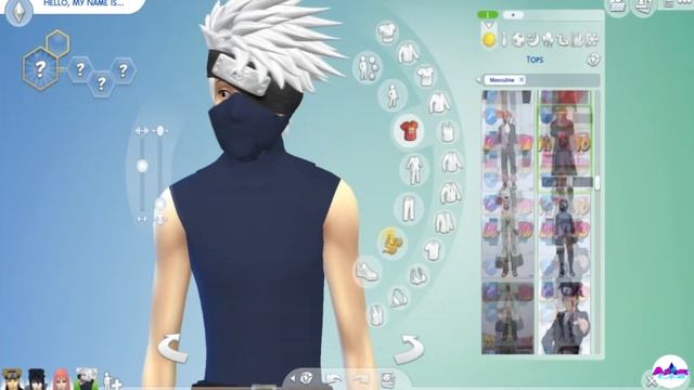 THE SIMS 4 NARUTO PACK 1 ANIME MODS NARUTO SHIPPUDEN CHARACTER DOWNLOAD S4 ANIME CAS MADARA AND NEW