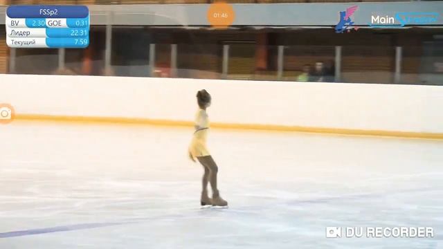 Татьяна МАКЕЕВА タチアナ・マケーワ Первенство "Кубок Радужный" смотреть онлайн