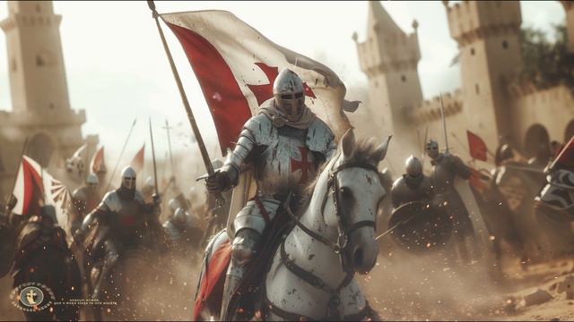 🗡️ Battle Of The Templars | Gregorian Chant | Templar Music 🎶