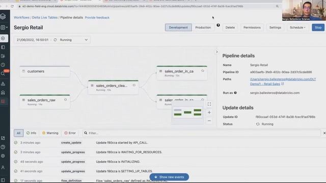 Databricks - Advanced Streaming with Delta Live Tables July 2022 (Courtesy: Databricks) смотреть онлайн