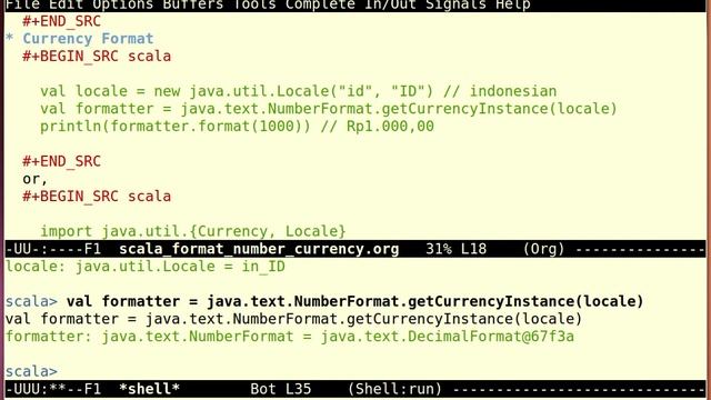 Scala Tutorial: Formatting Numbers and Currency смотреть онлайн