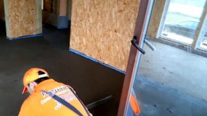 Полусухая стяжка в доме из СИП панелей