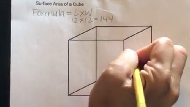 How to find the Surface Area of a Cube смотреть онлайн