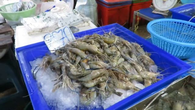 Паттайя Рыбный рынок Наклуа (Nakua fish market) смотреть онлайн