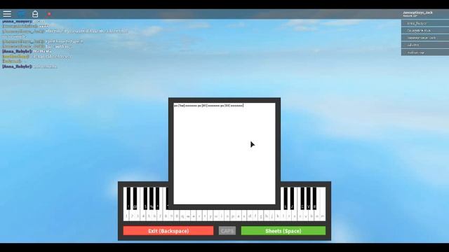 Roblox Piano| Baby Shark[Sheet In Desc]