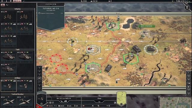 Panzer Commander 2: Tutorial 3: Introduction to Tactical Air Power (Turn 4) смотреть онлайн