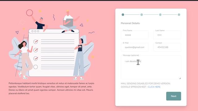 Responsive Bootstrap 4 Survey Form смотреть онлайн