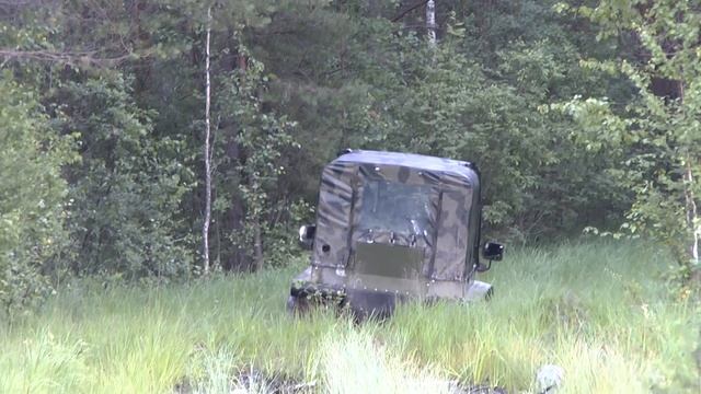 Испытания гусеничного вездехода по бездорожьею и в болоте 22.07.17г. смотреть онлайн