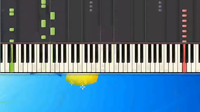 A pain that I'm used to Depeche Mode [Piano tutorial by Synthesia] смотреть онлайн